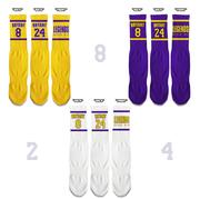 Lakers and Kobe Bryant Themed Socks