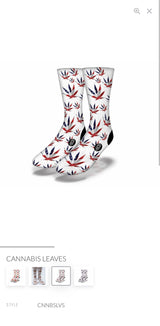 Cannabis Themed Socks