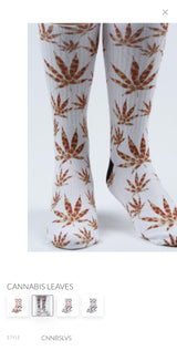 Cannabis Themed Socks